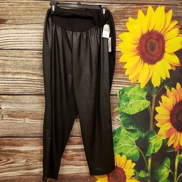 Jessica Simpson Maternity pants black 3X NWT - Picture 1 of 7